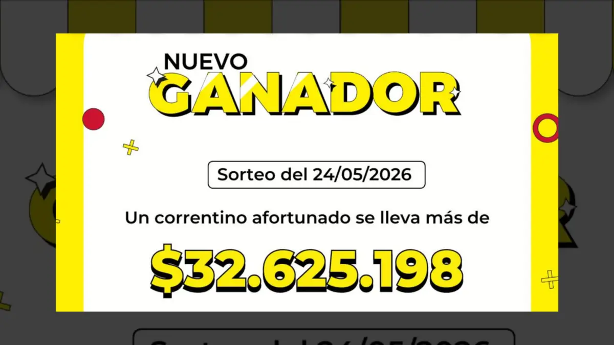 UN APOSTADOR CORRENTINO GANÓ MÁS 32 MILLONES DE PESOS EN EL QUINI 6
